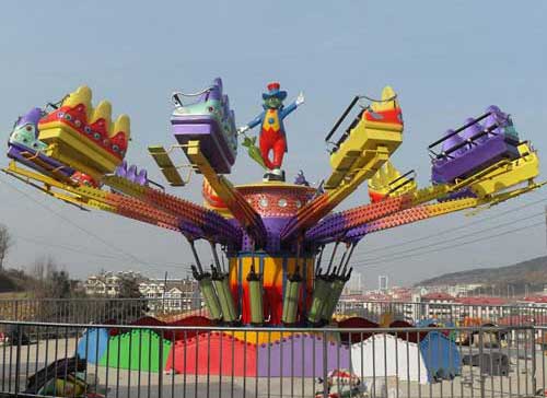 Amusement Park Jump And Smile Ride