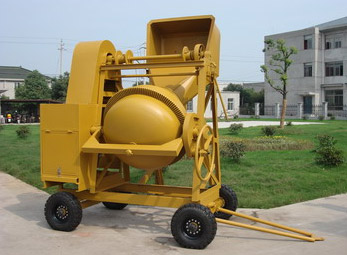 Tilting Drum Concrete Mixer