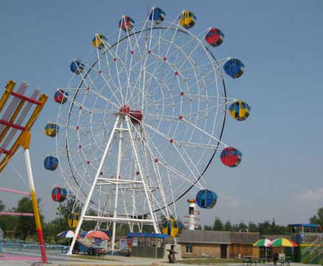 Large ride amusement ferris wheel for fairground
