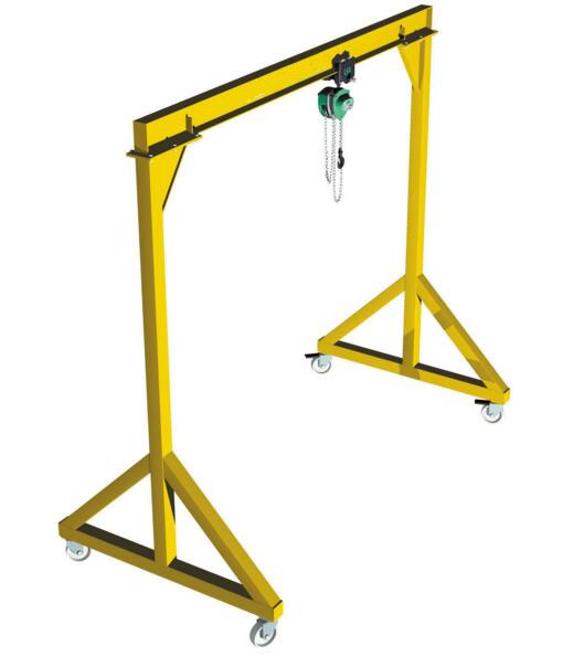 2 ton gantry crane 1