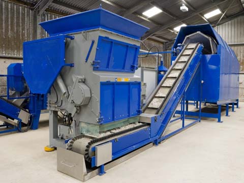 waste plastic recycling machine