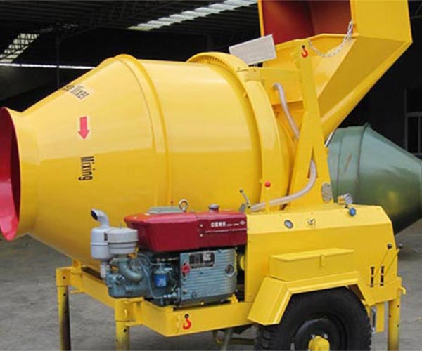 diesel engine concrete mixer