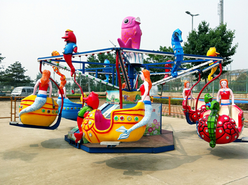 Kiddie ocean theme ride