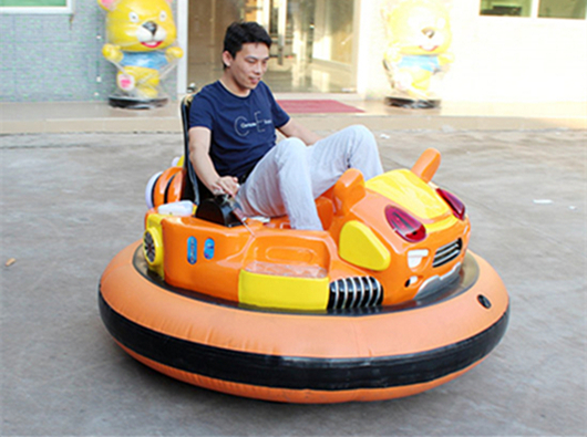 Kiddie and adults inflatable bumper cars