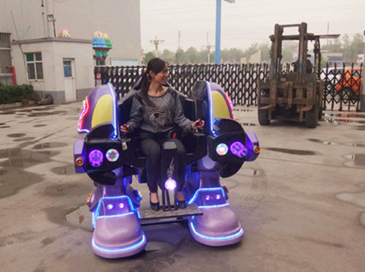 Robot ride new amusement park ride
