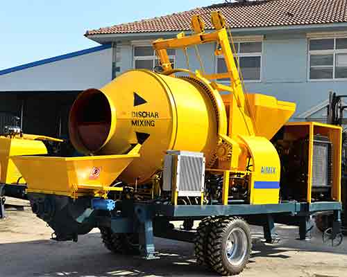 Concrete mixing pump for sale