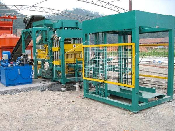 interlocking brick making machine