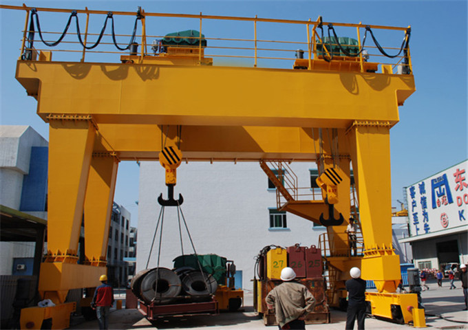 Sell double girder gantry crane 60 ton