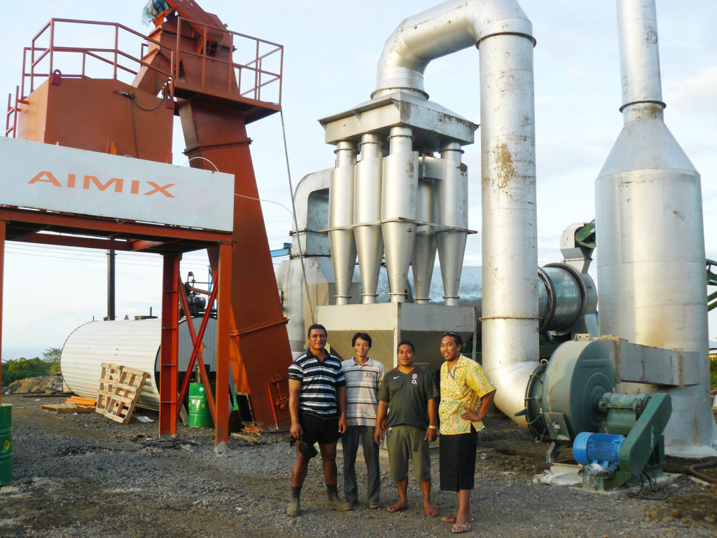 drum asphalt mixing plant