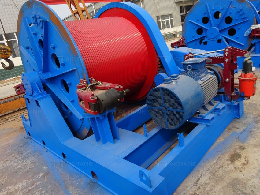 50 ton construction winch