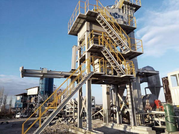 ALYQ40 mobile asphalt batching plant equipment