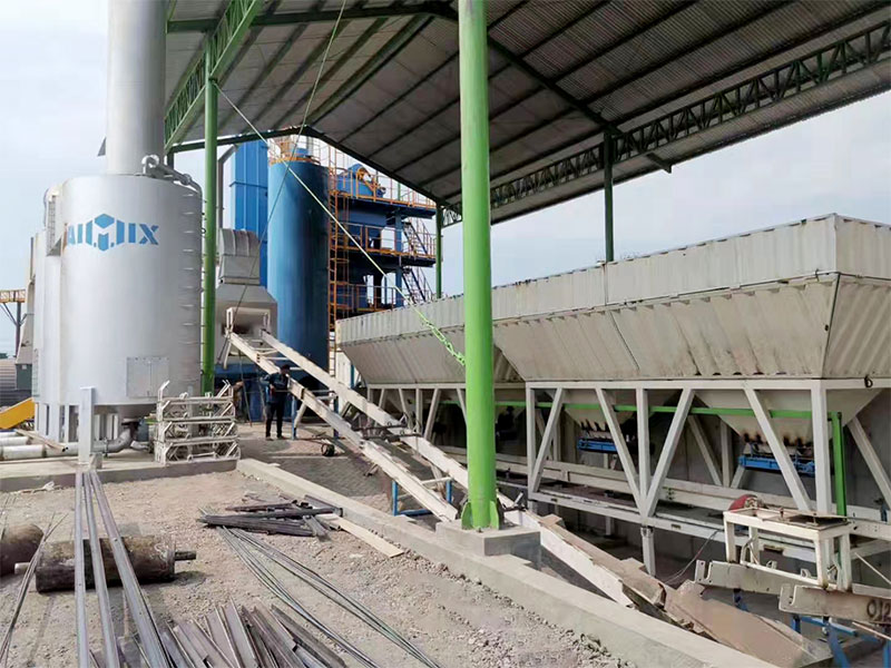 asphalt mixing plant function