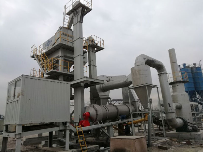 hot mix plant is used for