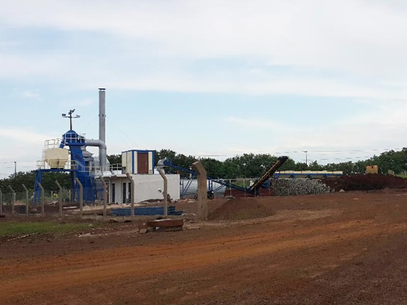 Mobile Asphalt Continuous Plant