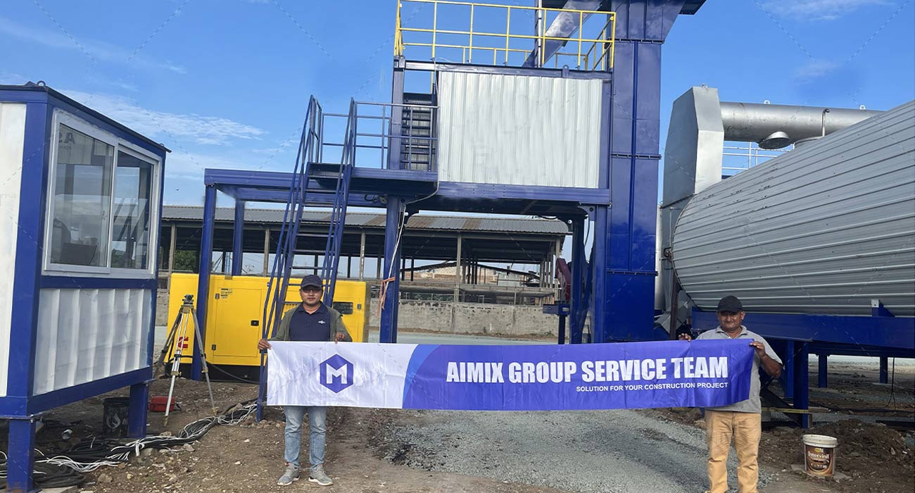 Mobile Asphalt Drum Mix Plant