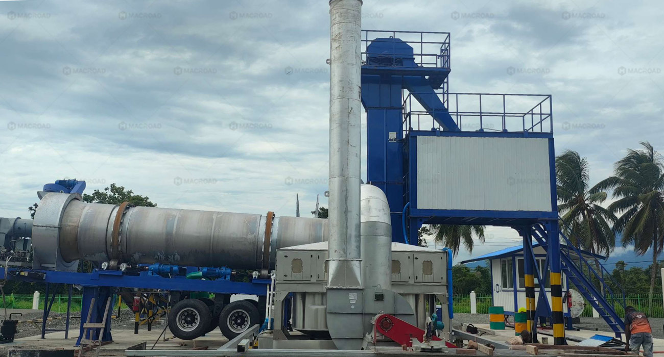 mobile asphalt plant